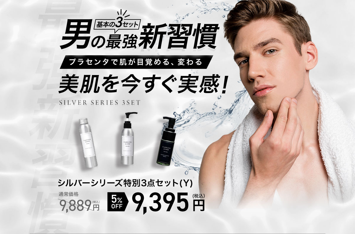 シルバーシリーズ3点セットをカートに入れる